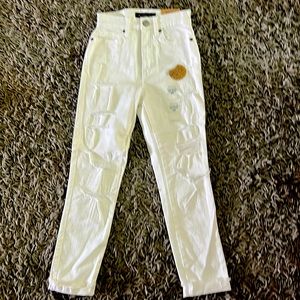 NWT Aeropostale white jeggings in size 000